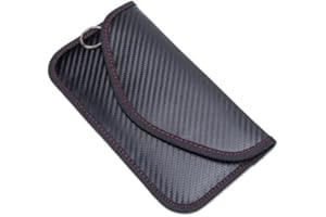 ONEVER Faraday Bags for Car Keys and Cell Phone, RFID Signal Blocking Key Pouch Cage, Anti Theft Car Protection Bag, Smart Phone WiFi,GSM,LTE,NFC,RFID,Keyless Entry Fob Signal Blocking Pouch