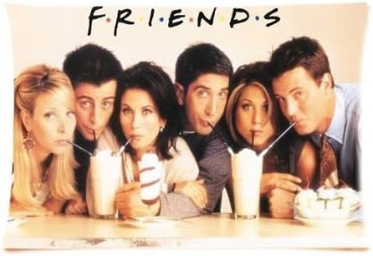 Decal Jewelry Custom Friends TV Show Merchandise Zippered Pillowcase Pillow Case Covers 2026 inches (Two Sides) Home Decor