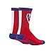 MLS FC Dallas Men's Bolt Sport Casual Dress Crew Socks, Large, Red