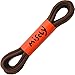 Miscly Round Boot Laces [1 Pair] Heavy Duty and Durable Shoelaces for Boots, Work Boots & Hiking Shoes (Brown, 63 inches (160 cm))