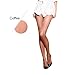Moochi Women's 40 Denier Sheer Bikini Crotch Anti-hook Tights
