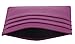 DKER Handmade Genuine Leather Unisex Slim Super Thin Card Holder With ID Card Window - Purple