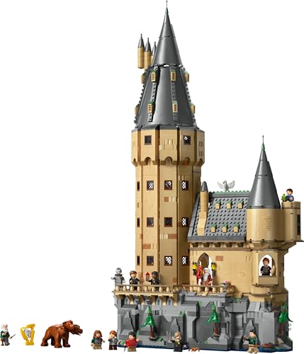 LEGO Harry Potter Schloss Hogwarts: Der Hauptturm - Spielzeug mit fliegendem Schlüssel, Zauberschachzimmer, 12 Minifiguren - Geschenk für Jungen, Mädchen & Erwachsene Fans ab 10 Jahren - 76454 10
