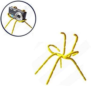 WHOMEC Universal Multi-function Spider Flexible Phone Car Holder Mount and Stand For Smartphones and Tablets (Yellow)