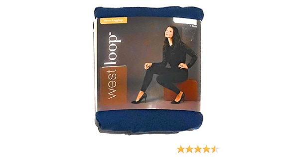 Amazon.com: Navy Fleece Leggings (Size 