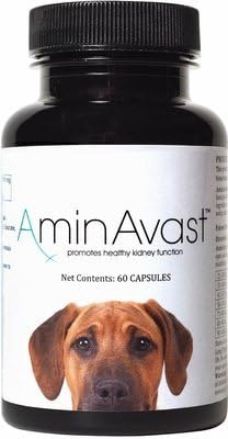 AminAvast Kidney Support for Dogs (60 capsules) by AminAvast