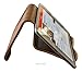 Natural Walnut Wood iPad and Cook Book Stand | Multi-Angle for iPhone, iPad Air/Pro, Surface Pro, Samsung Galaxy/Note, Google Nexus/Pixel, HTC, LG, Nokia, OnePlus, Kindle, E-Readers
