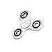 LNMBBS Hand Spinner Fidget Toy - Stress Reducer, Good for ADD, Anxiety, and Autism– Tri-spinner Fidget Toy, Best Stress Relieve, Perfect for Killing Time (White)