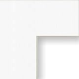 Craig Frames B500 24x36-Inch Mat, Single Opening for 20x30-Inch Image, Canvas with Cream Core