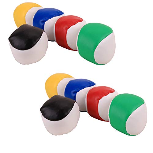Juggling Balls,8 Pack Professional Juggling Balls Set for Beginners