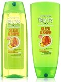 Garnier Fructis Sleek and Shine, Shampoo and Conditioner Set, 25.4 Fluid Ounce Each