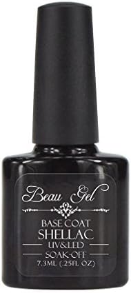 Qimisi Beau Gel Base Coat UV/LED Varnish Soak Off Gel Nail Polish Foundation