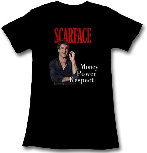Scarface - Womens Mpr T-Shirt, Small, Black