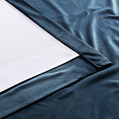 HPD Half Price Drapes Grommet Heritage Plush Velvet Curtains for