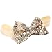 LIVEBOX Baby Girls Shoes Soft Sole Prewalker Mary Jane Princess Party Dress Crib Shoes with Free Bow Knot Baby Headband (S:0-6 Months/4.33