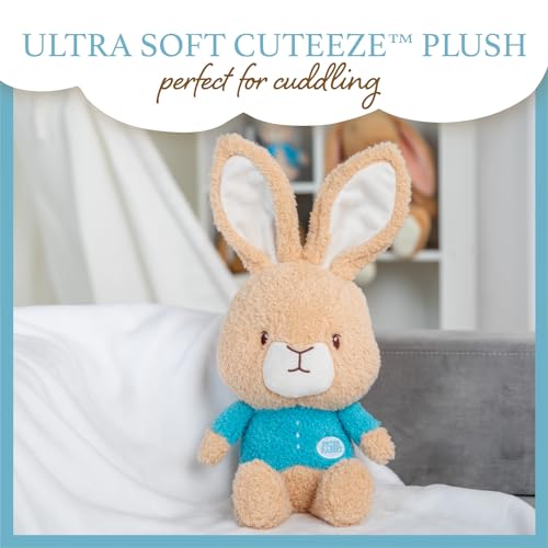 KIDS PREFERRED Beatrix Potter Peter Rabbit Cuteeze Bunny Stuffed Animal Soft Plush Toy for Baby and Toddler Boys and Girls – 12 inch