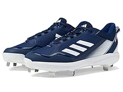adidas Men's Icon 7 Baseball Shoe, White/Team Navy