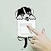 Funnytoday365 3D Stickers Funny Cute Cartoon Doggy Dog Pet Light Switch Sticker 3120 Funny Wall Decal Vinyl Stickers Home Decor