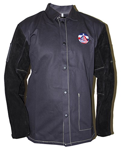 Leather Sleeves FR Jacket