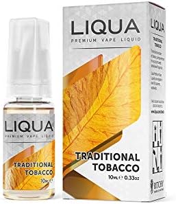 10 x LIQUA Traditional Tobacco - 3 mg