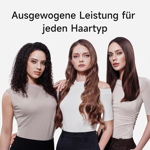Laifen Neo Special Hair Dryer with Refillable Oil Infusion, 110,000 RPM for 3 Minutes Quick Drying, 200 Million Ion Hair Dryer, 58°C Care Mode, Includes Magnetic Care Nozzle & Straightening Nozzle (Onyx Black)