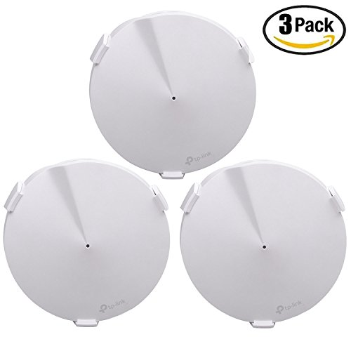 Wall Mount Holder for TP-Link Deco Whole Home Mesh WiFi System, Sturdy Wall Mount Bracket Ceiling for TP-Link Home WiFi by Koroao (3-PACK)