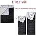 Ohuhu Double Sleeping Bag with 2 Pillows, 20 Degree Winter Sleeping Bag, for Camping Hiking and Travelthumb 1