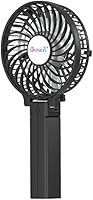 VersionTECH. Mini Handheld Fan, Personal Portable Desk Stroller Table Fan with USB Rechargeable Battery Operated Cooling Folding Electric Fan for Office Room Outdoor Household Traveling