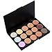 Cosmetics Cream Concealer Palette, KRABICE 15 Color Makeup Dark Circle Concealer Cream Make Up Foundation Makeup Palette Set