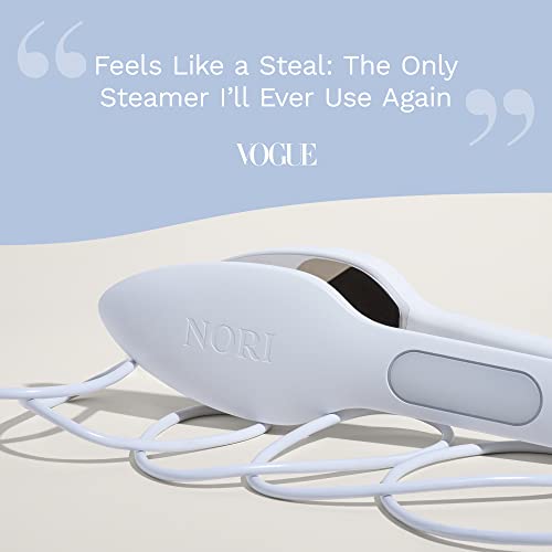 Nori Press, Iron & Steamer, Compact Dual Voltage Device, Removes