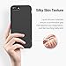 TORRAS Love Series iPhone 8 Plus Case/iPhone 7 Plus Case, Liquid Silicone Gel Rubber Case with Soft Microfiber Cloth Lining Cushion Compatible with iPhone 8 Plus/iPhone 7 Plus, Matte Black