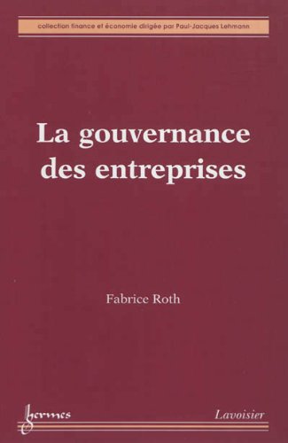 La  gouvernance des entreprises