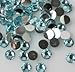 1440pcs Flat Back Rhinestones Round Brilliant 14 Cut 3mm - 10ss Sky Blue