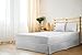 Bed Skirt (King, White, 15 Inch Fall) - Hotel Quality, Iron Easy, Quadruple Pleated , Wrinkle and Fade Resistant by Utopia Bedding