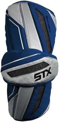 STX Lacrosse Men's Shadow Armguard, Navy Blue, Medium