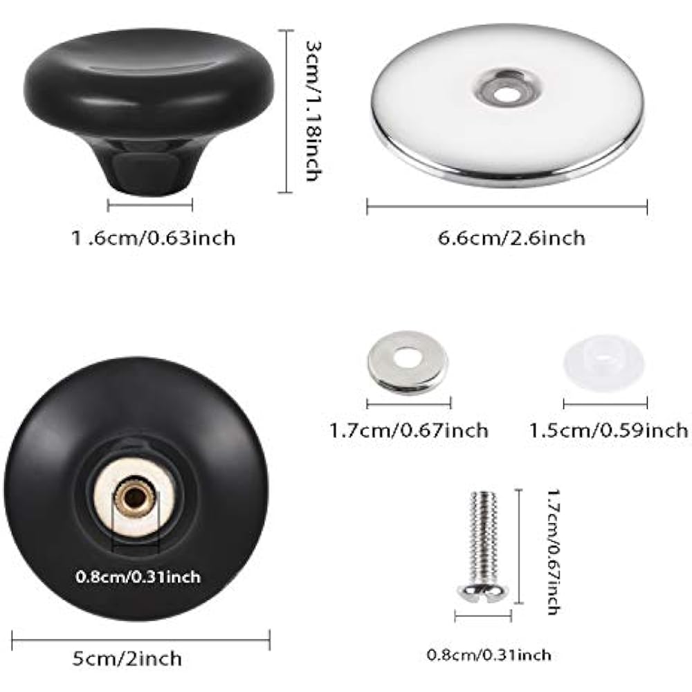Ceramics Pot Lid Handle Replacement, Universal Knob Crock Other Glass