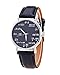 LYMFHCH Math Formula Equation Dial Unisex Leather Quartz Watch - Black (Black)