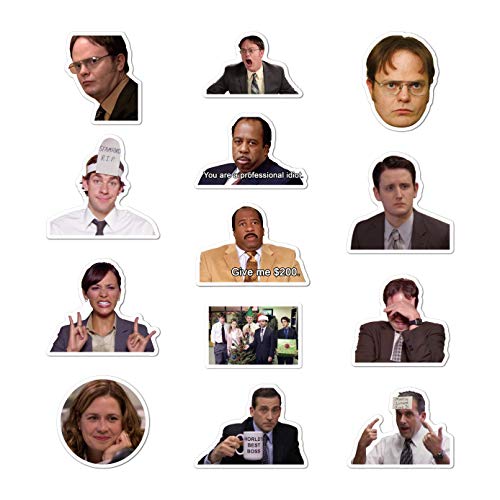 50 Pcs Office Stickers Decals for Water Bottle Hydro Flask Laptop Luggage Car Bike Bicycle Waterproof Vinyl Stickers Pack - Thumbnail 4