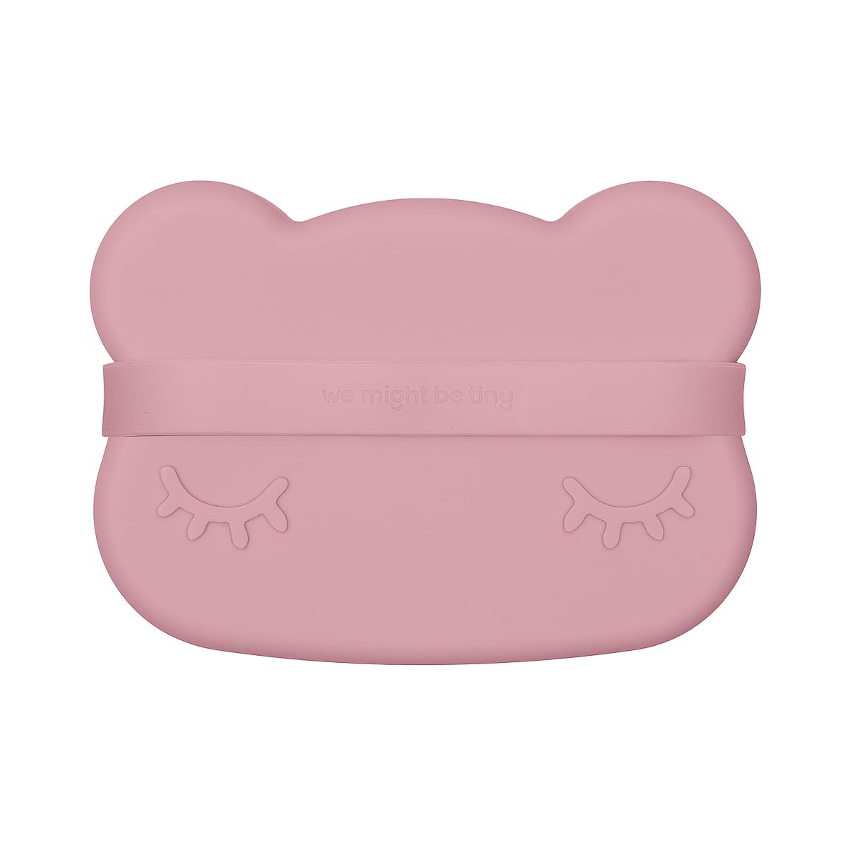 We Might Be Tiny Snack Box Snackie Bear Dusky Pink/Rose