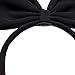 Cute Big Bowknot Alice Headband For Little Girls Dress Up Birthday Party,Halloween,Christmas(Black)