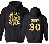 Golden State Curry 30 Gold Print Men's Hoodie Sweatshirt