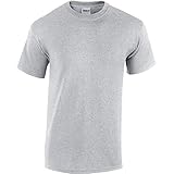 Gildan 5.3 oz. Heavy Cotton T-Shirt, Medium, Sport Grey