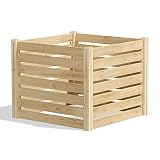 Greenes Fence RCCOMP36 Cedar Wood Composter, 36" L x 36" W x 31" H / 173.92 gallons