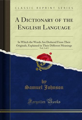 Samuel Johnson's Dictionary of the English Language: Samuel