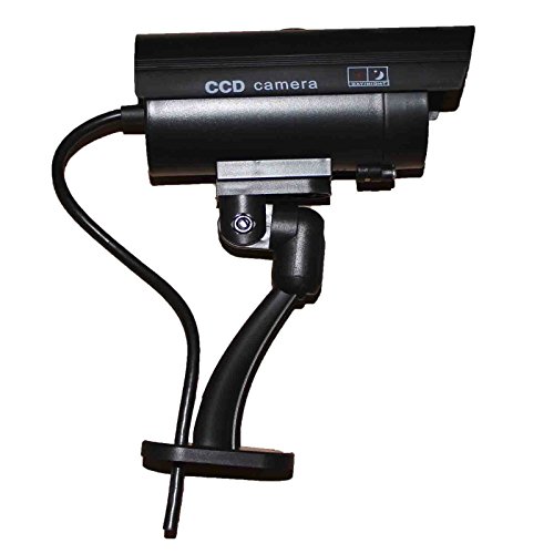 ADSRO Outdoor Dummy Fake Security Camera LEDs Flashing Light Home Surveillance