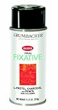 Grumbacher Final Fixative Gloss Spray, 11-3/4-Ounce Can, #543
