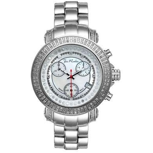 Amazon.com: Joe Rodeo JRO8 Rio Diamond Watch44; White Dial with