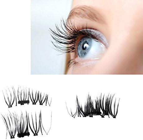 YIWULA 0.4mm Magnetic Eye Lashes 3D Mink Reusable False Magnet