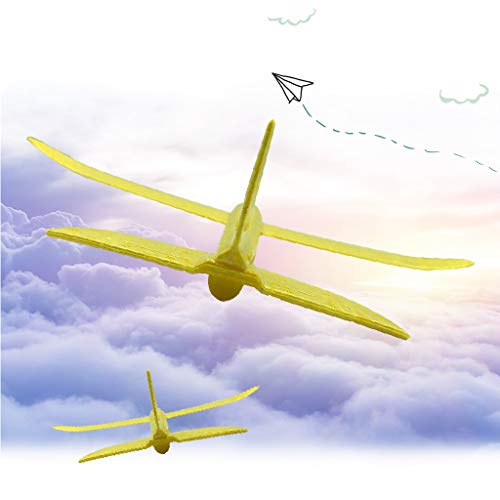 LOFEE Boy Toy for 6 7 8 Year Old, Foam Airplane Toy for Boy 4-9 Year Old Gift for Boy Age 4 5 6 Throwing Glider Model for 3-12 Year Old Green - Thumbnail 3