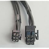 NEW Mini-pcie 6pin Mac-pro G5 to Pci-express 6-pin Video Card Power Cable for MAC MAC Pro